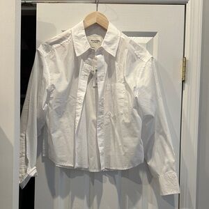 Abercrombie & Fitch Crisp White Button Down Shirt